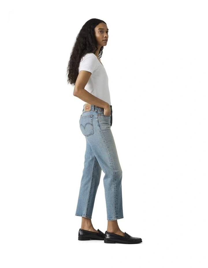 Wedgie Straight Jeans in Patina Forever image 4
