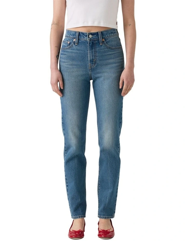 Wedgie Slim Jeans in Blue image 1