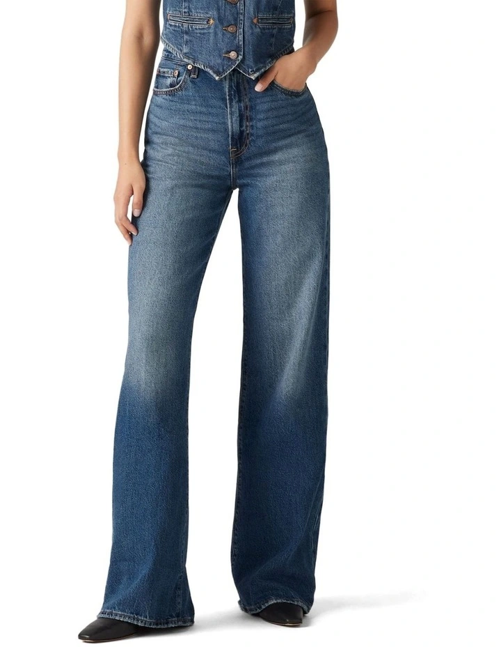 Ribcage Wide-Leg Jeans in Polar Perimiter image 1