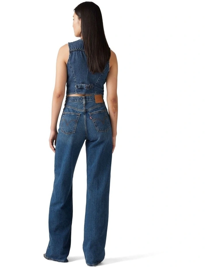 Ribcage Wide-Leg Jeans in Polar Perimiter image 2