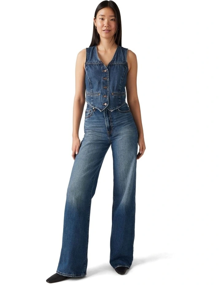 Ribcage Wide-Leg Jeans in Polar Perimiter image 4