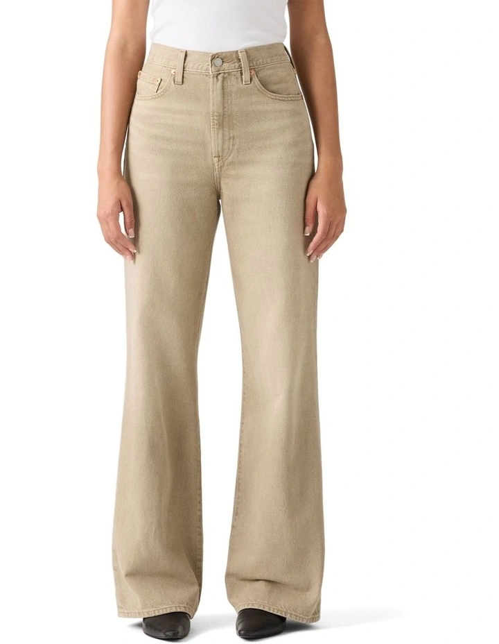 Ribcage Wide-Leg Jeans in Chipped Winter Twig image 1