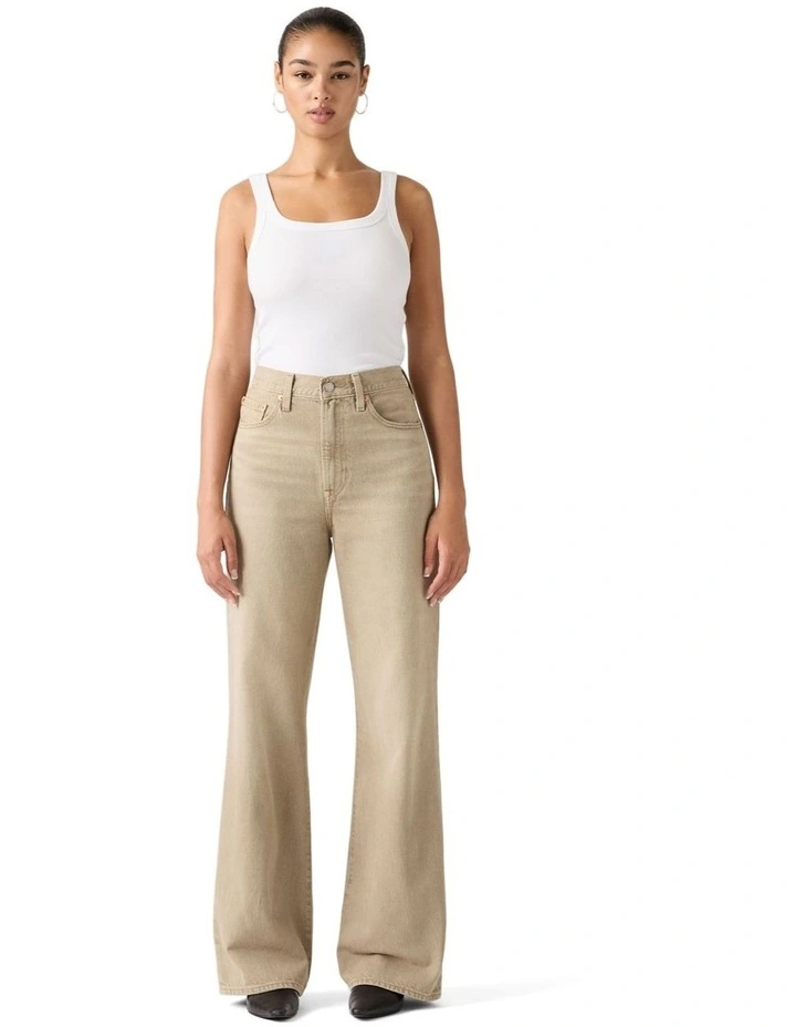 Ribcage Wide-Leg Jeans in Chipped Winter Twig image 5