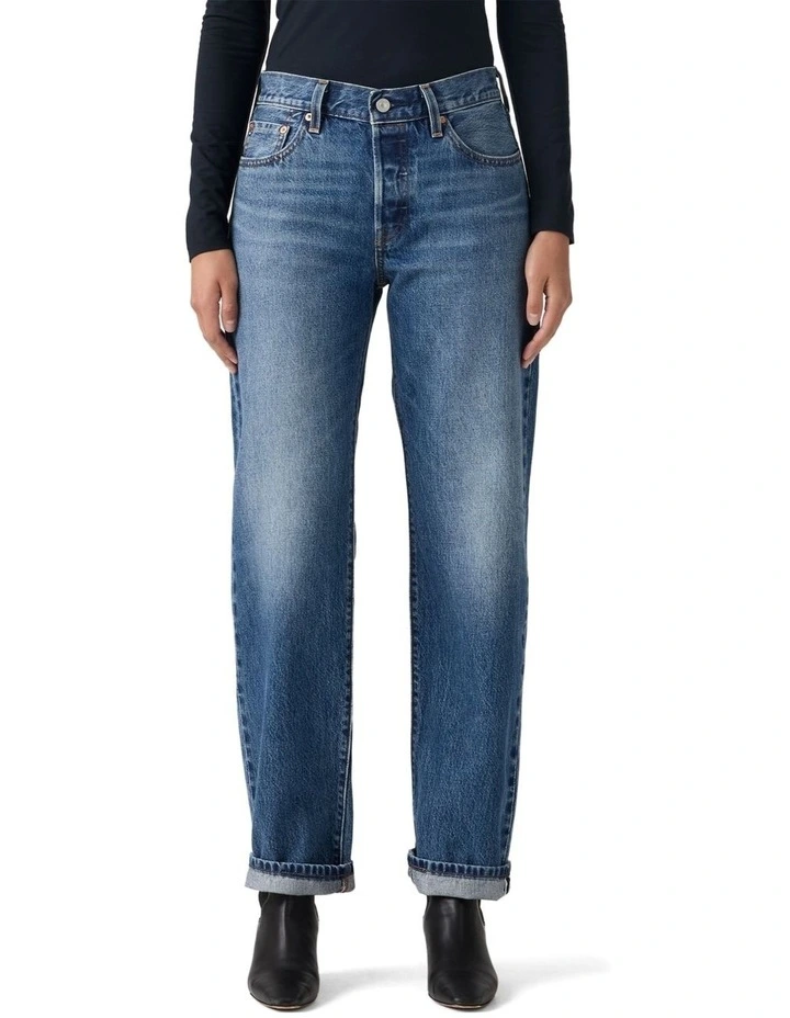 501 '90s Jeans in Work Yourself Selvedge image 1