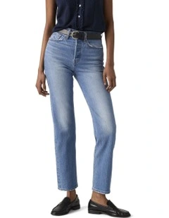 Wedgie Straight Jeans in Dance Around