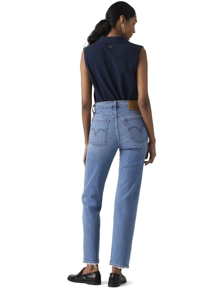 Wedgie Straight Jeans in Dance Around image 2