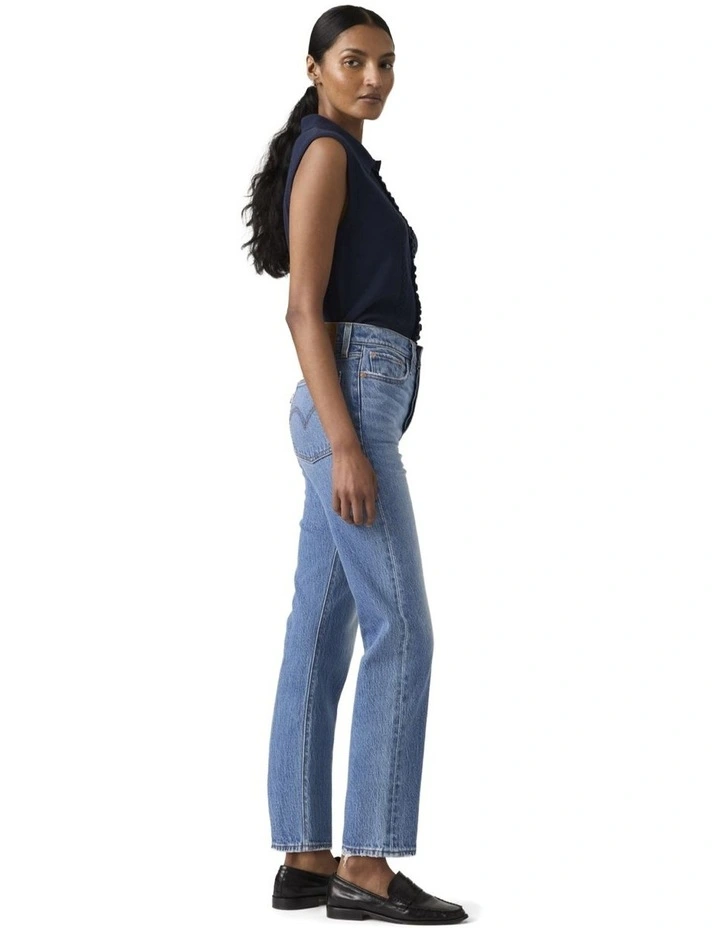 Wedgie Straight Jeans in Dance Around image 3