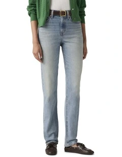 Wedgie Slim Jeans in The Dust