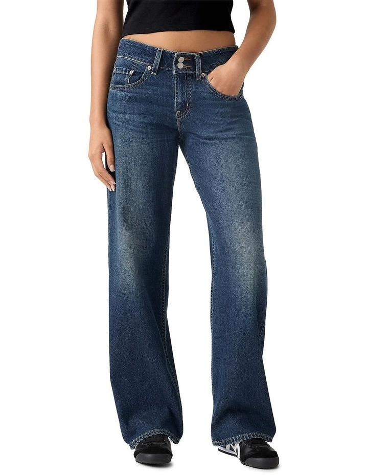 Superlow Loose Jeans in Grounded Optimism image 1