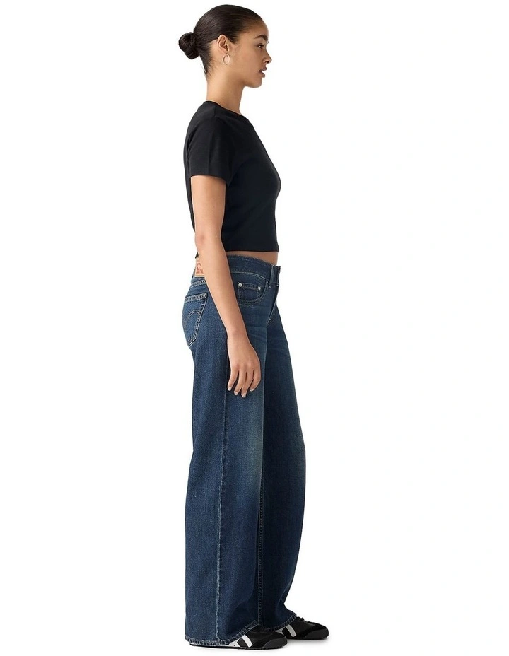 Superlow Loose Jeans in Grounded Optimism image 4