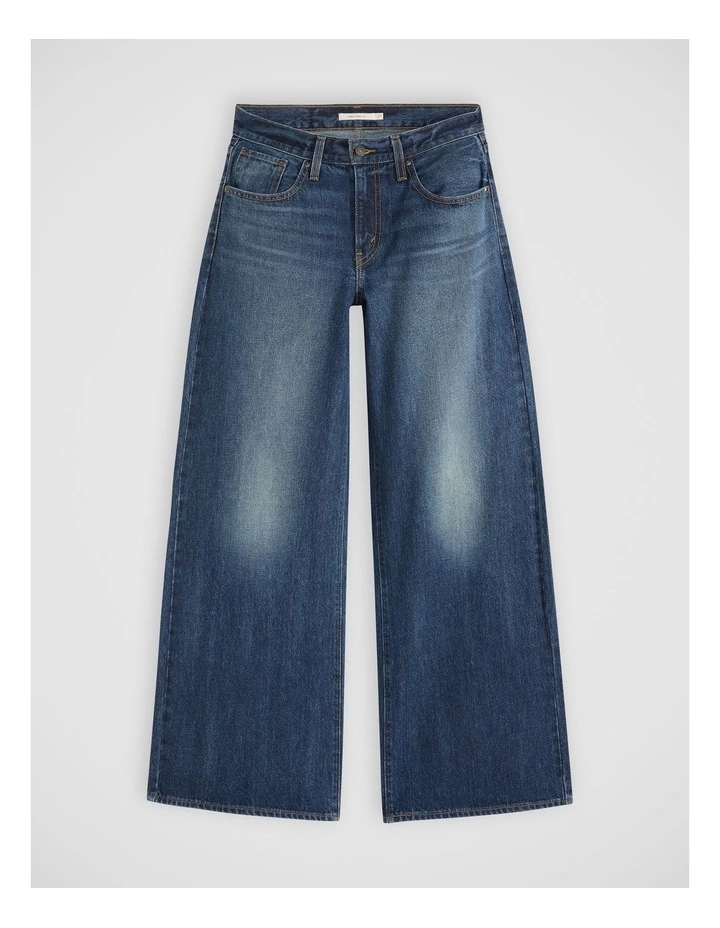 Middy Wide-Leg Jeansin Midnight Charm image 4