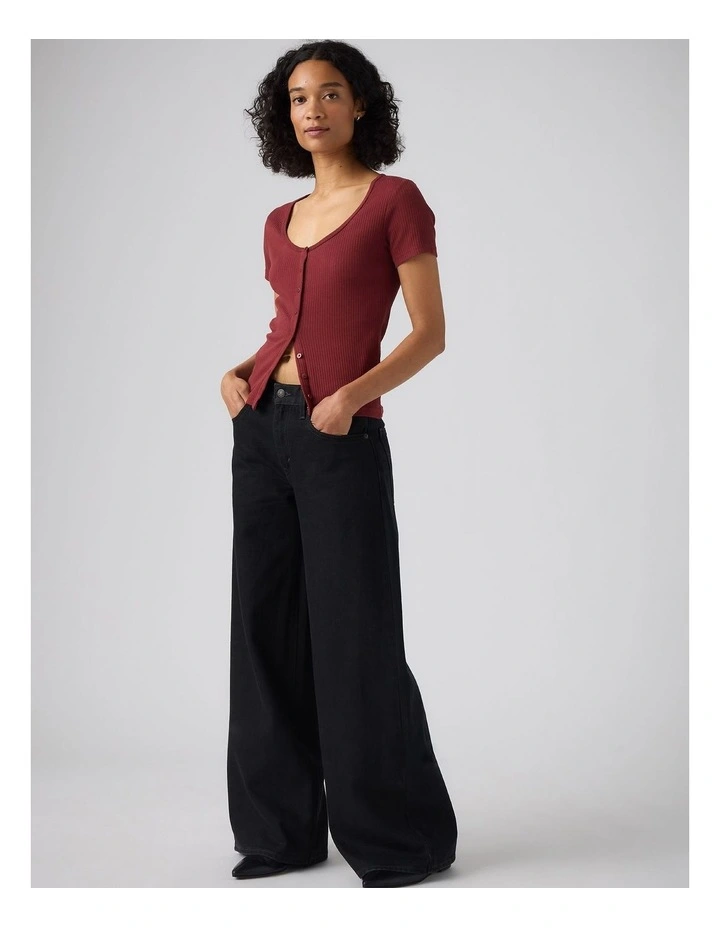 Middy Wide-Leg Jeansin Open Mind image 1