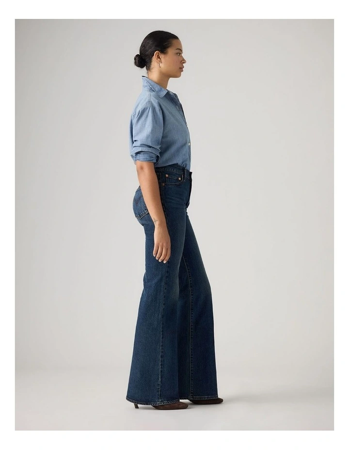 Ribcage Flare Jeans in Gate Keeping image 3
