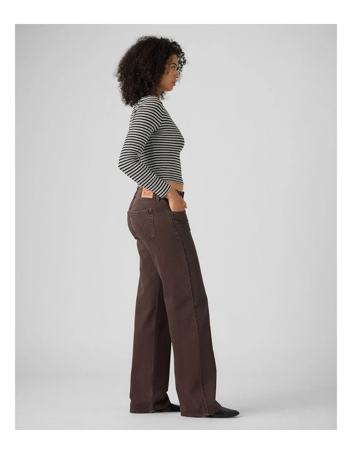 Superlow Loose Jeans in Washed Java Gd image 3