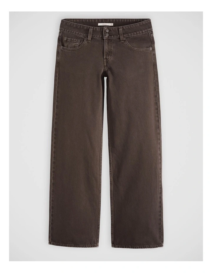 Superlow Loose Jeans in Washed Java Gd image 5