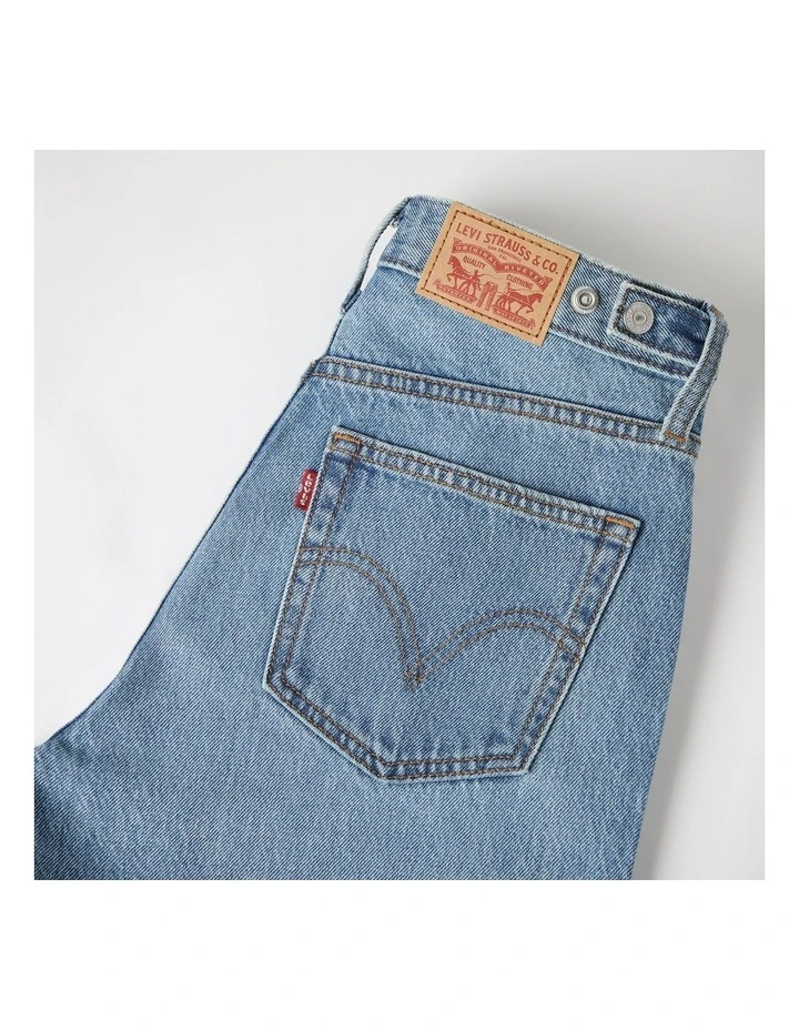 Cinch Flare Jeans in Handled That image 5