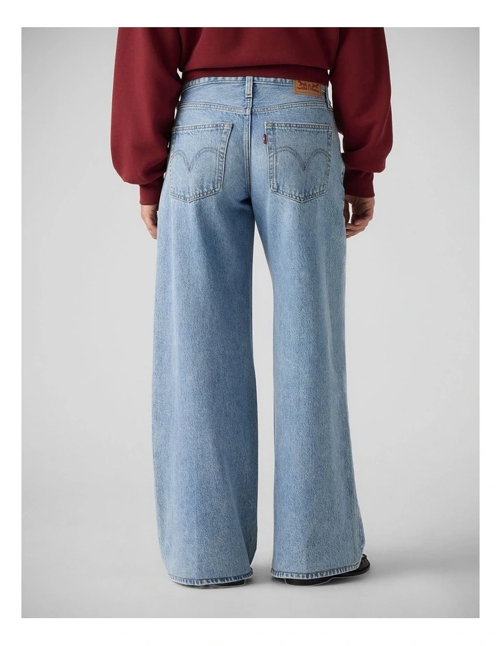 Middy Wide-Leg Jeans in Pen And Paper image 2