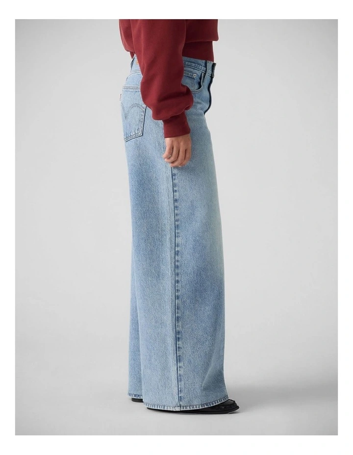 Middy Wide-Leg Jeans in Pen And Paper image 4