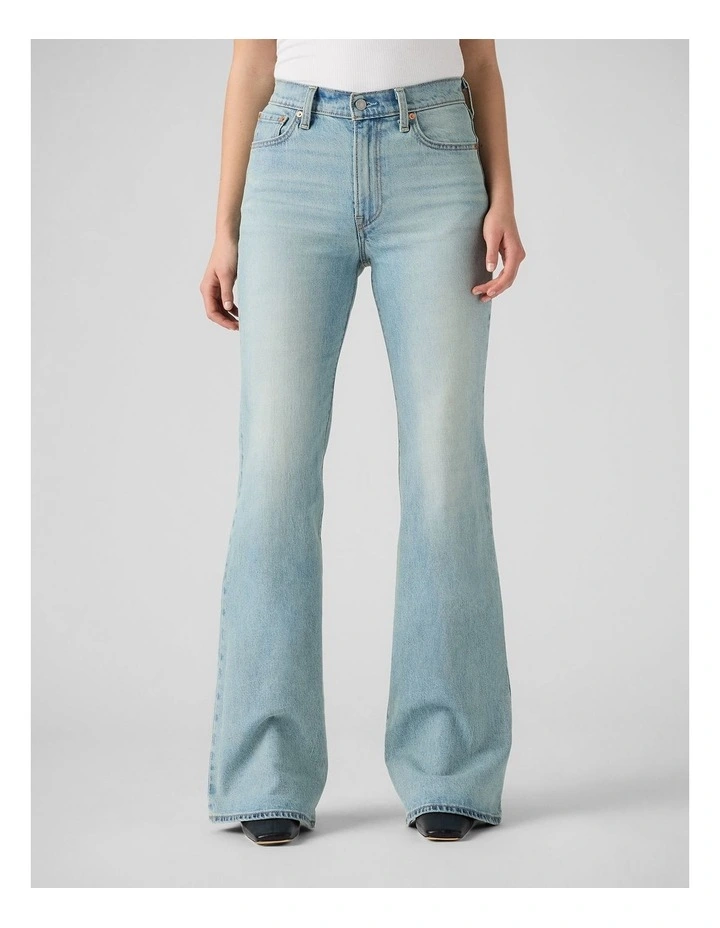 Ribcage Flare Jeans in Belindas Light image 2