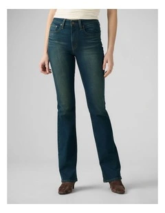 725 High-Rise Bootcut Jeans in Tint Time