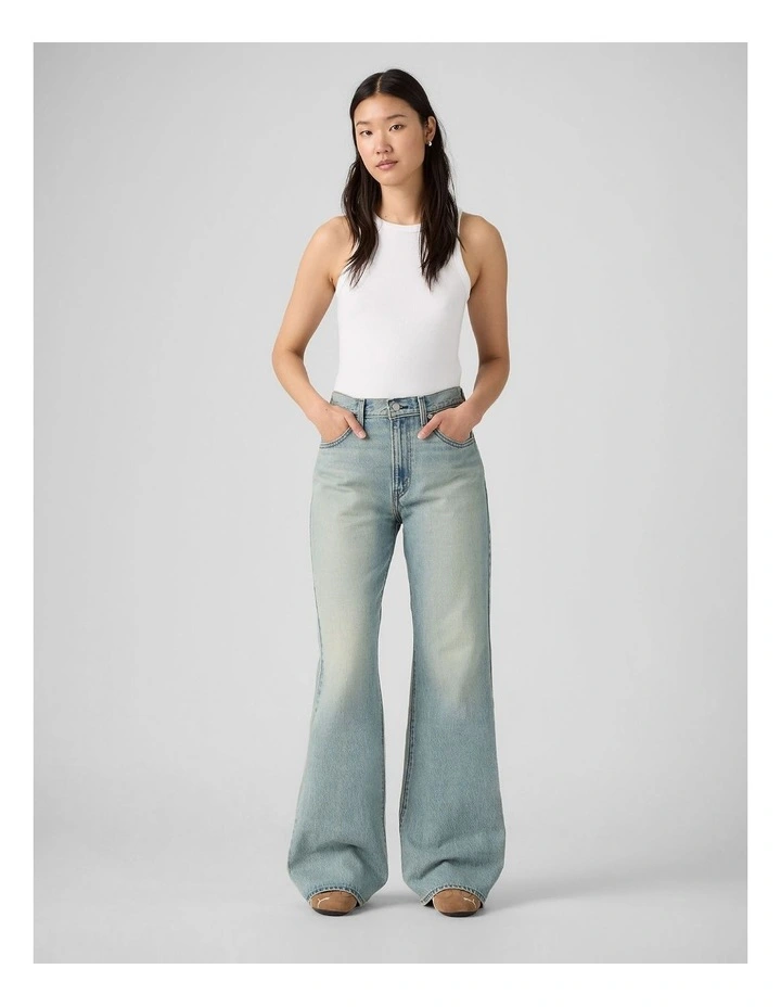 Cinch Flare Jeans in Time To Dust Fp image 2