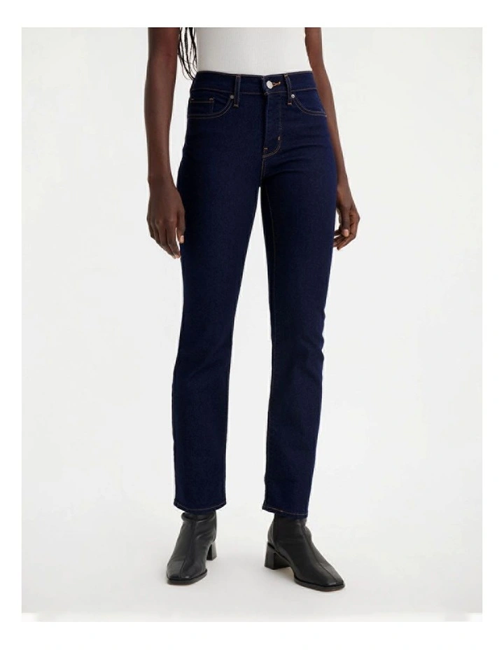 314 Shaping Straight Jeans in Darkest Sky image 4