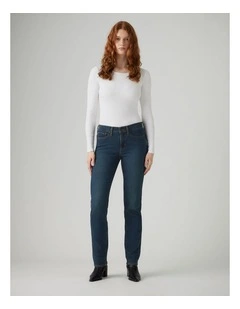 Shaping Straight Jeans in Eternal Indigo Dark Tint