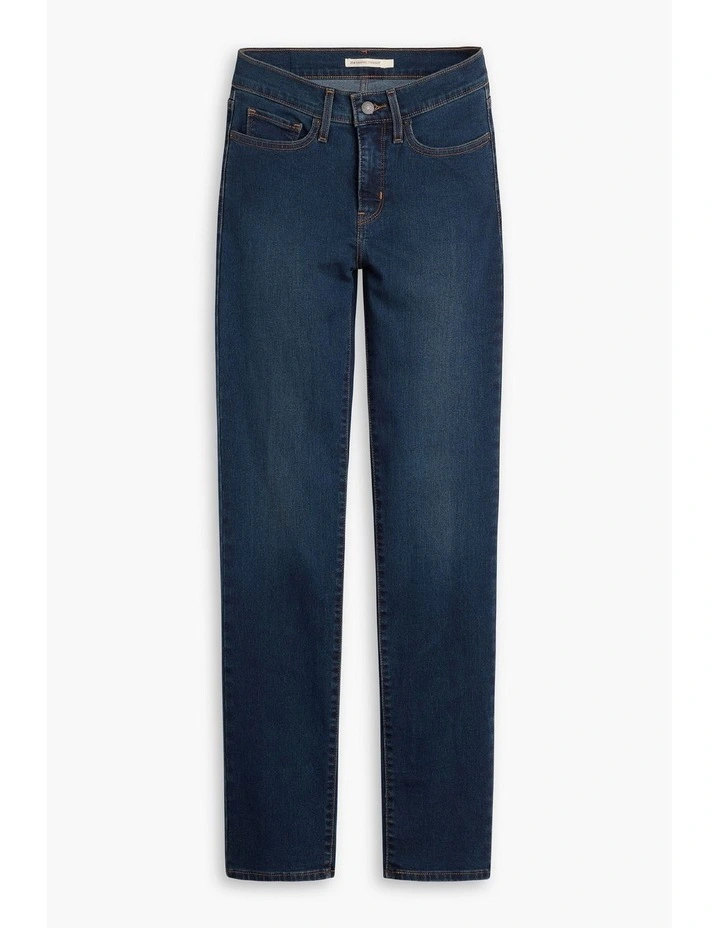 Shaping Straight Jeans in Eternal Indigo Dark Tint image 4