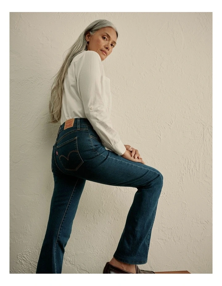 315 Shaping Bootcut Jeans in Eternal Indigo Dark Bright image 3