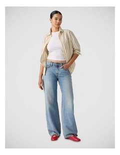 Middy Balloon Jeans in Twisted Vibe