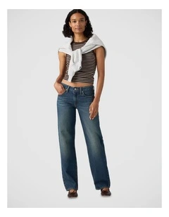 Superlow Straight Jeans in Healing Hour