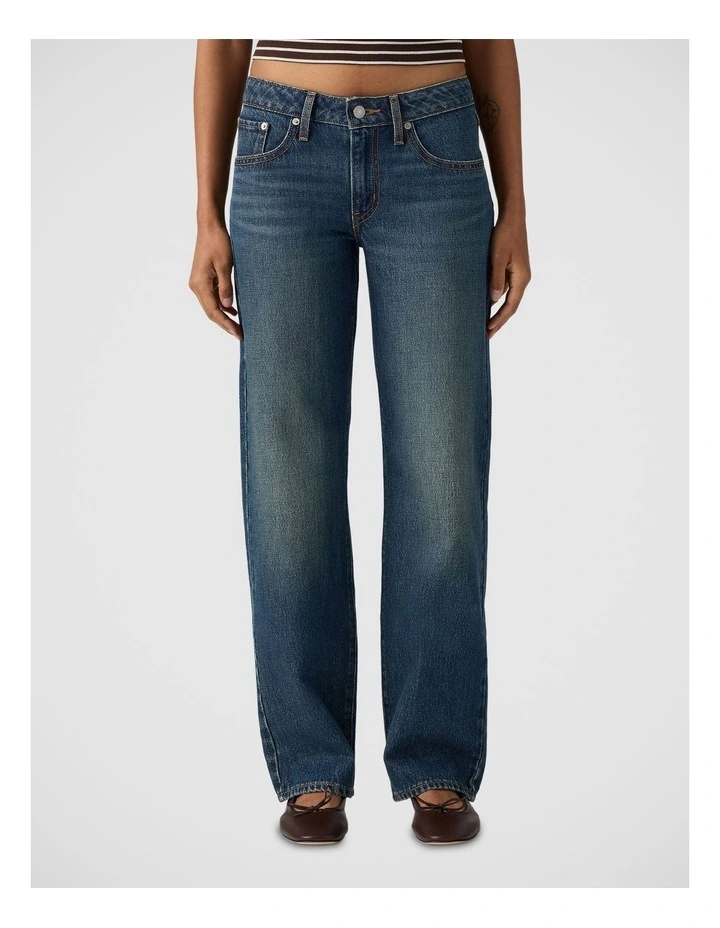 Superlow Straight Jeans in Healing Hour image 2