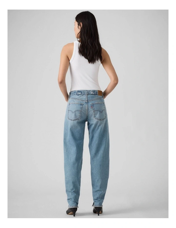 Loose Taper Jeans in Hi And Welcome image 2