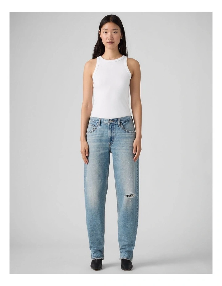 Loose Taper Jeans in Hi And Welcome image 3