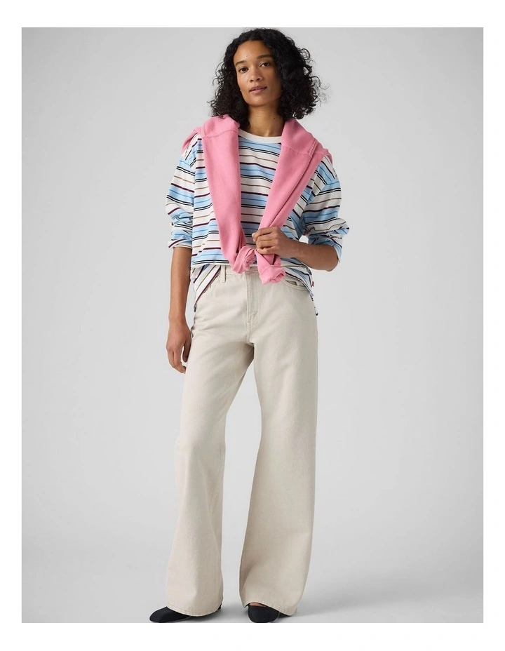 Loose Boot Jeans in To The Bone image 1