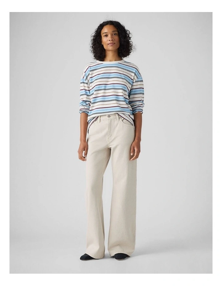 Loose Boot Jeans in To The Bone image 3