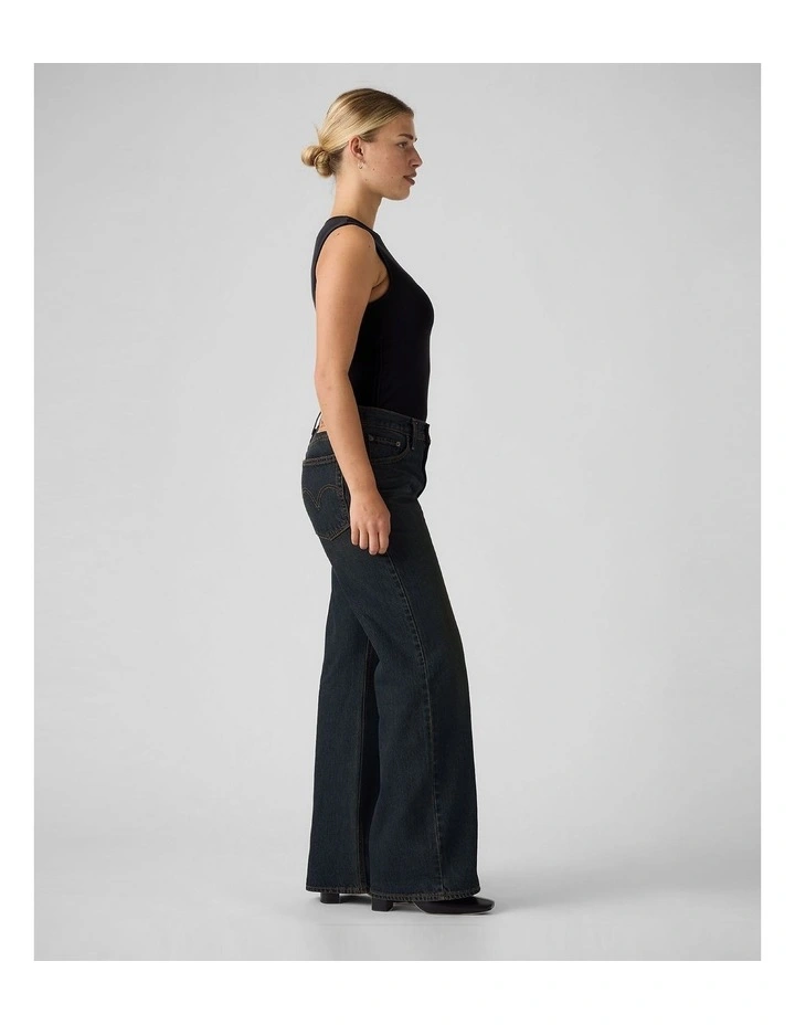 Middy Loose Boot Jeans in Double Brewed image 4