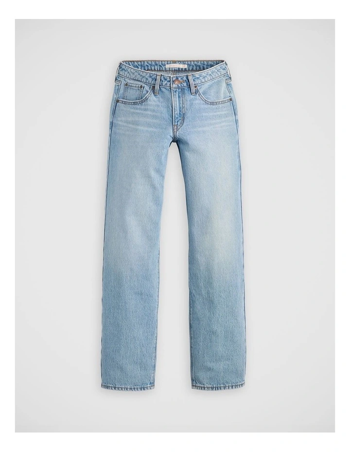 Superlow Straight Jeans in Let Love In image 5