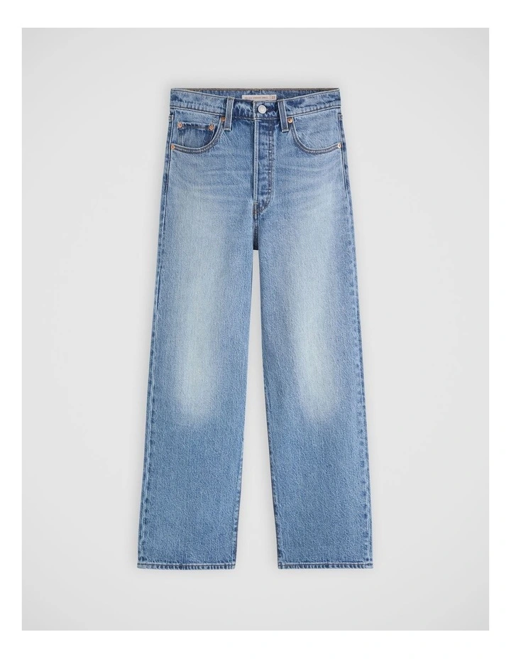Ribcage Straight Ankle Jeans in Should Be Easy image 4