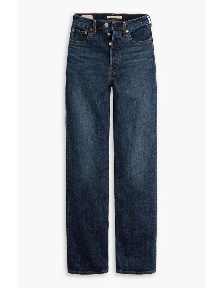 Ribcage Full Length Jeans in Blue image 4
