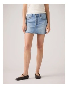 Icon Skirt in Aligned Smoke