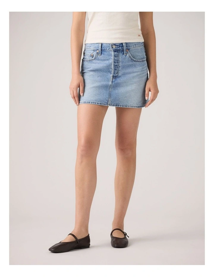 Icon Skirt in Aligned Smoke image 1