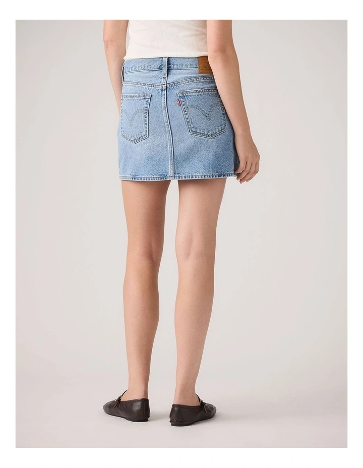 Icon Skirt in Aligned Smoke image 2