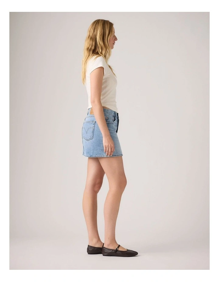 Icon Skirt in Aligned Smoke image 3