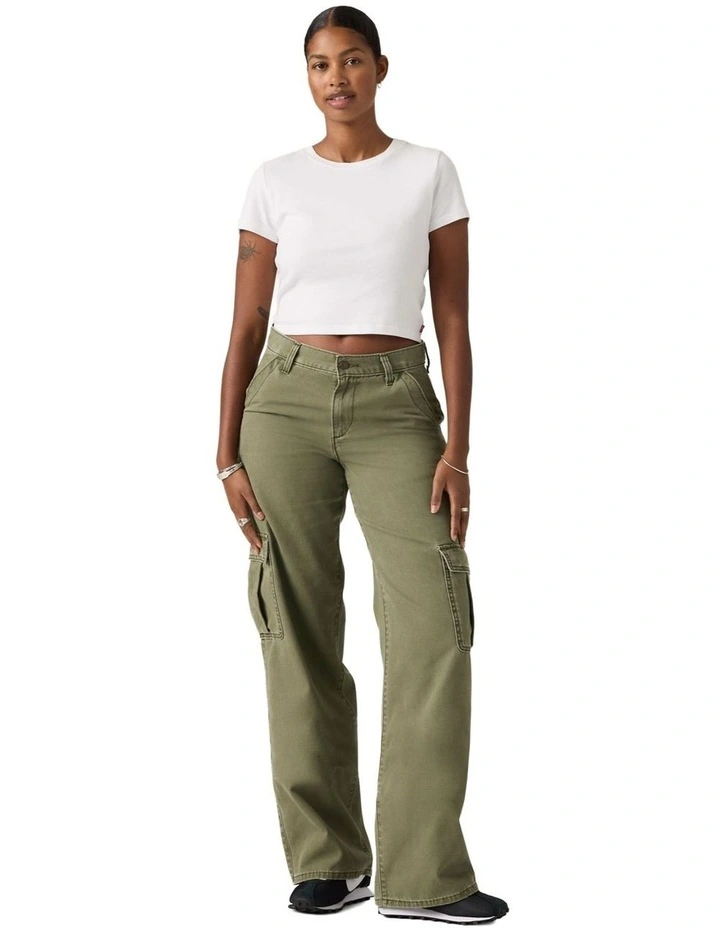 Superlow Loose Cargos in Green Pigment image 4