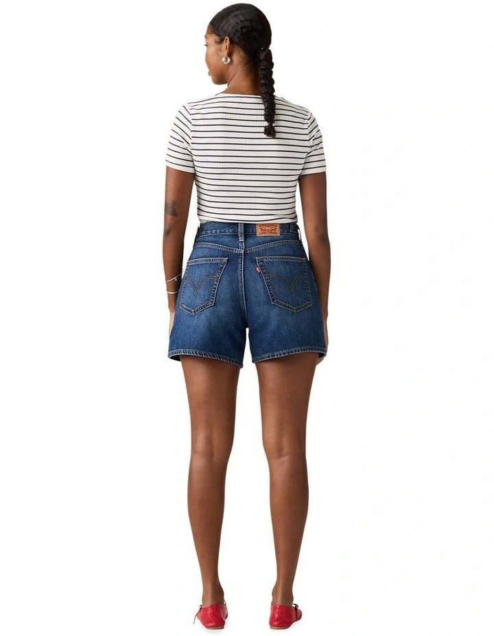 Cinch Mid-Thigh Shorts in Kiss Goodbye image 2