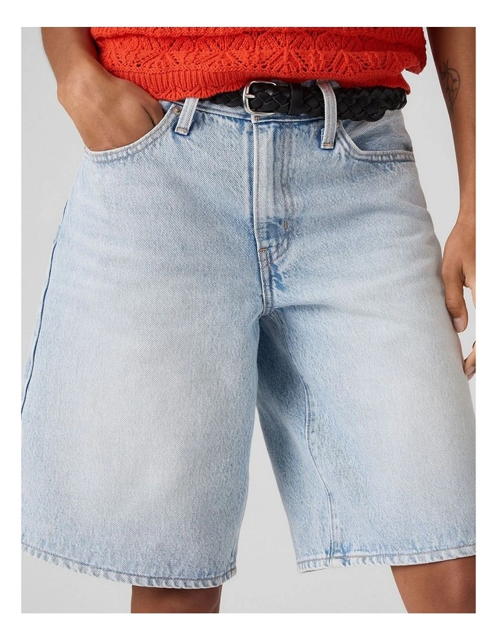 Middy Jorts in Abraided Art Jort image 4
