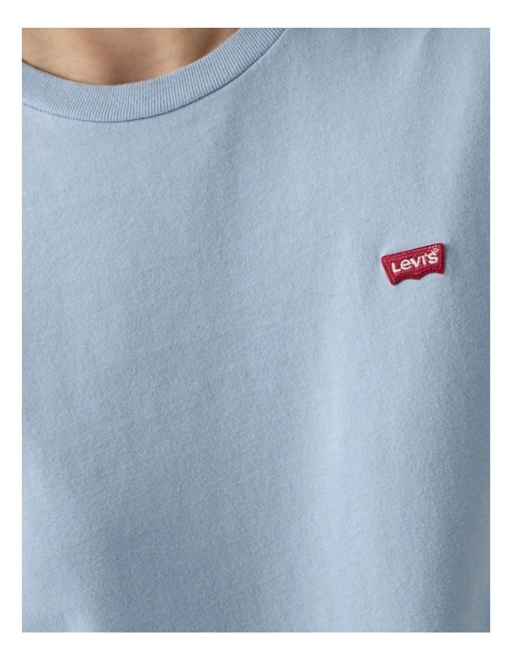 Perfect T-Shirt in Chambray Blue Jersey image 3