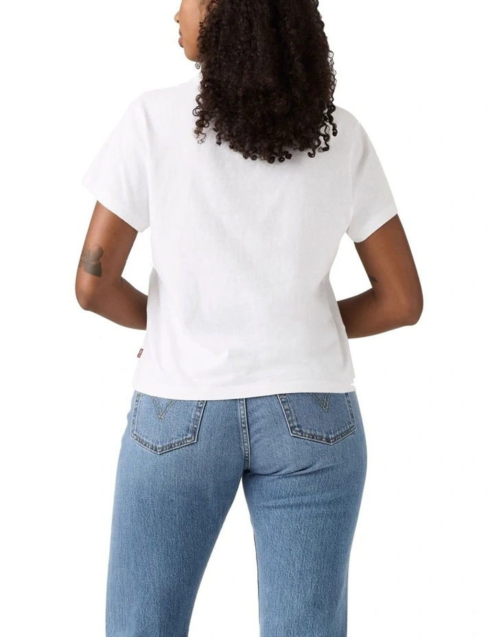 Graphic Classic Tee in Bright White image 2