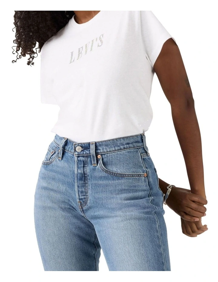 Graphic Classic Tee in Bright White image 4